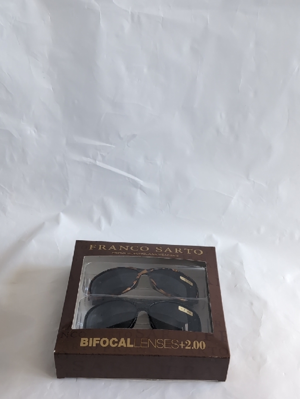 Franco Sarto Sunglass Readers Set - Tortoise & Black +2.00 - Picture 5 of 8